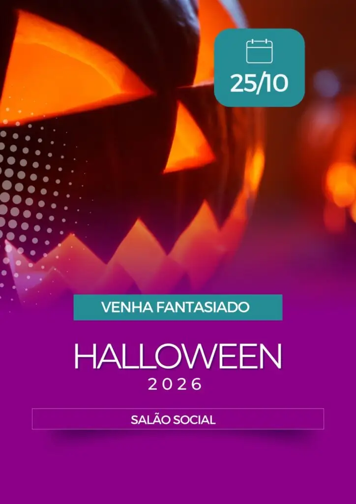 Cartaz do evento Halloween